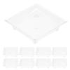 GANAZONO 50pcs Outdoor Disposable Serving Trays and Plates Cookie Platters for Parties Catering and Buffets Practical and Elegant Design for Desserts and Snacks view 2