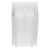 GANAZONO 50pcs Outdoor Disposable Serving Trays and Plates Cookie Platters for Parties Catering and Buffets Practical and Elegant Design for Desserts and Snacks view 3