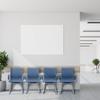 BESTANO Office Guest Chairs Reception Chairs Waiting Room Chairs Set of 6 Conference Room Chair with Mid Back, Modern PU Leather Desk Chairs, Navy view 4