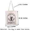 PWHAOO Bride and Bridesmaids Tote Bag Bride Or Die Tote Bag Bride Or Die Bachelorette Party Gift Bridal Party Gift (DEATH DO US PARTY TOTE) view 4