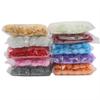 24/72Pcs 3cm Foam Rose with Immitation Pearl Bead Artificial Flowers for Wedding Decoration DIY Bride Wreath Home Fake Flower,F09 Orange,24pcs view 4