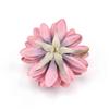 20pcs Dahlia Artificial Silk Flowers Heads for Wedding Decoration Rose DIY Wreath Scrapbooking Craft Fake Flower,Orange view 4