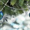 6Pcs Christmas White Snowball 40mm Novelty Ball Ornament Shatterproof Plastic Glittering Bauble for Xmas Tree Hanging Decor, Winter Wedding Party Decorations (White) view 3