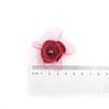 24/72Pcs 3cm Foam Rose with Immitation Pearl Bead Artificial Flowers for Wedding Decoration DIY Bride Wreath Home Fake Flower,F04 Beige,72pcs view 3