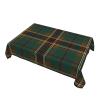 DKJlitter Tablecloth Rectangle Brown and Green Plaid Murphy Tartan Polyester Fabric Table Cloth, Water Resistant & Wrinkle Free Table Cover for Kitchen and Dining Room Tabletop 54"x72" (4-6 Seats) view 3