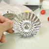 430 stainless steel Thickened integrated molding,Recyclable apply Round bottomed Lace Tart Moldt,Pudding mold, dessert cake baking mold (6) view 4