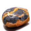 2.7" 135g Silverish Orange Bumble Bee Jasper Freeform Specimen Polished Natural Gemstone Crystal Mineral - Indonesia view 1