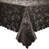 Smiry Rectangle Table Cloth, Waterproof Heavy Duty Vinyl Tablecloth, Wipeable Washable Table Cover for Kitchen and Dining Room (Coffee, 54" X 108") view 1