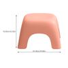 Homoyoyo Plastic Stool Portable Stool Kids s Stackable Non-Skid Foldable Step for s Step Non-Slip s Foot Mini Furniture Small Bench view 2
