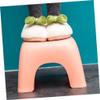 Homoyoyo Plastic Stool Portable Stool Kids s Stackable Non-Skid Foldable Step for s Step Non-Slip s Foot Mini Furniture Small Bench view 3