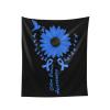 Colon Cancer Awareness Tapestry Wall Decor Tapestry Wall Hanging Home Decor Wall Blanket Dormitory Living Room Bedroom 60x51 Inch view 3