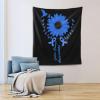 Colon Cancer Awareness Tapestry Wall Decor Tapestry Wall Hanging Home Decor Wall Blanket Dormitory Living Room Bedroom 60x51 Inch view 4