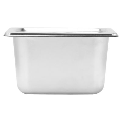 1 Set Stainless Steel Serving Basin Food Storage Basin Storage Basin Vegetable Case Food Serving Basin Serving Container Fruit Basin Fast Food Basin Square Basin