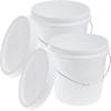 MAGICLULU Collapsible Bucket with Lid Large Empty Storage Bucket for Water Paint Fishing view 1