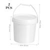 MAGICLULU Collapsible Bucket with Lid Large Empty Storage Bucket for Water Paint Fishing view 3