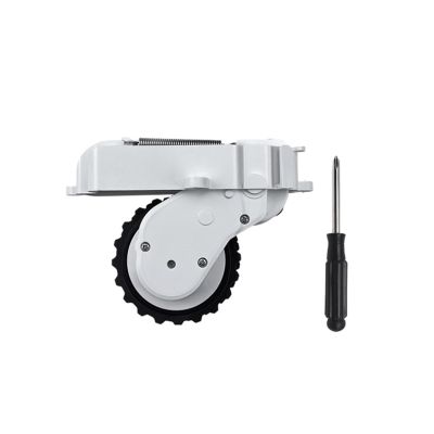 YAXRO Left Right Wheels Compatible with Viomi V2 Pro Accessories Compatible with Xiaomi Mijia Robot STYTJ02YM Vacuum Cleaner Parts (Color : Light Yellow)