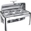 KFJZGZZ Food Heater Buffet Stove, Hot Pot Heating Pot Commercial Rectangular Buffet Server and Warmer-Keep Food Fresh Delicious, 9L view 1