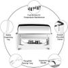 KFJZGZZ Food Heater Buffet Stove, Hot Pot Heating Pot Commercial Rectangular Buffet Server and Warmer-Keep Food Fresh Delicious, 9L view 4