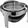 KFJZGZZ Stainless Steel Buffet Stove,Round Full Cover Stove, 6l Large Capacity, Water-Proof Heating/Insulation, Can Heat Various Dishes view 3