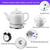 FairUo Kettles, Ceramic Electric Kettle Cordless Water Teapot, Teapot-Retro 1.3L Jug, 1000W Water Fast for Tea, Coffee, Soup, Oatmeal-Removable Base, Automatic Power Off,Boil Dry Protection- view 3