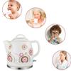 FairUo Kettles, Ceramic Electric Kettle Cordless Water Teapot, Teapot-Retro 1.2L Jug, 1000W Water Fast for Tea, Coffee, Soup, Oatmeal-Removable Base, Automatic Power Off,Boil Dry Protection/B view 4