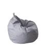 NIBHZ Big Bean Bag Chairs for Adults, Bean Bag Chairs for Adults,(No Filler) Durable and Comfortable Chair Pv Bean Bag Sofas Fake Sofa Living Room Sofa Bed Large Bean Bag Chairs,Dark gray-90cmx110cm view 1