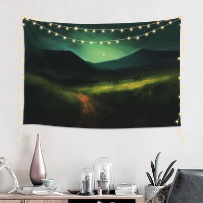 Baxozud Depart at dawn Tapestry Psychedelic Tapestry Wall hanging Bedding Tapestry