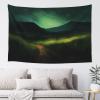 Baxozud Depart at dawn Tapestry Psychedelic Tapestry Wall hanging Bedding Tapestry view 3