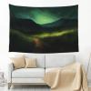 Baxozud Depart at dawn Tapestry Psychedelic Tapestry Wall hanging Bedding Tapestry view 4