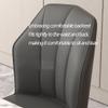 Kitchen Dining Room Furniture Chairs Modern Water Proof PU Leather Dining Chairs Set of 6 Side Chair with Metal Legs for Living Room Bedroom Kitchen Reception Chair (Color : Light Blue) view 4