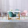 Modern Kitchen Dining Room Chairs Velvet Dining Chairs Set of 2,Kitchen Chair Living Room Armchair,Adjustable Rotation Non-Slip Foot Stainless Steel for Make-up Chair Kitchen Chair view 4