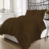 Balsara's Comforter - 100% Egyptian Cotton 800 Thread Count 400GSM Fiber Fill 1Pcs Comforter, Super Kiing Plus Size (120" x 120") Inch, Chocolate Solid view 3
