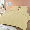Balsara's Comforter - 100% Egyptian Cotton 800 Thread Count 400GSM Fiber Fill 1Pcs Comforter, Grand King Size (106" x 106") Inch, Ivory Solid view 1