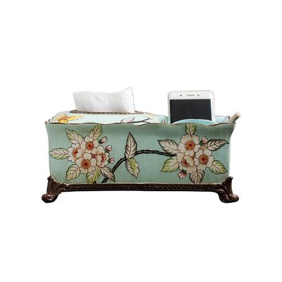 ARINAL Tissue Dispenser Box Chinese Style Multi-Functional Tissue Box Living Room Tea Table Remote Control Storage Box Pumping Paper Box Decoration Tissue Box Holder