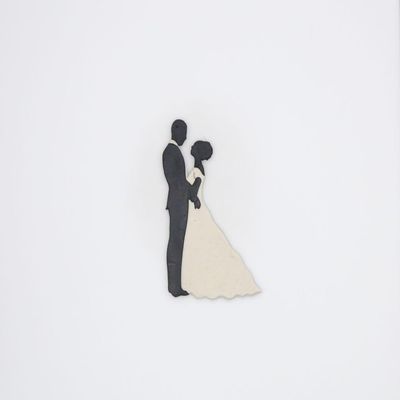 Bride and Groom 266-H898 Cookie Cutter Set