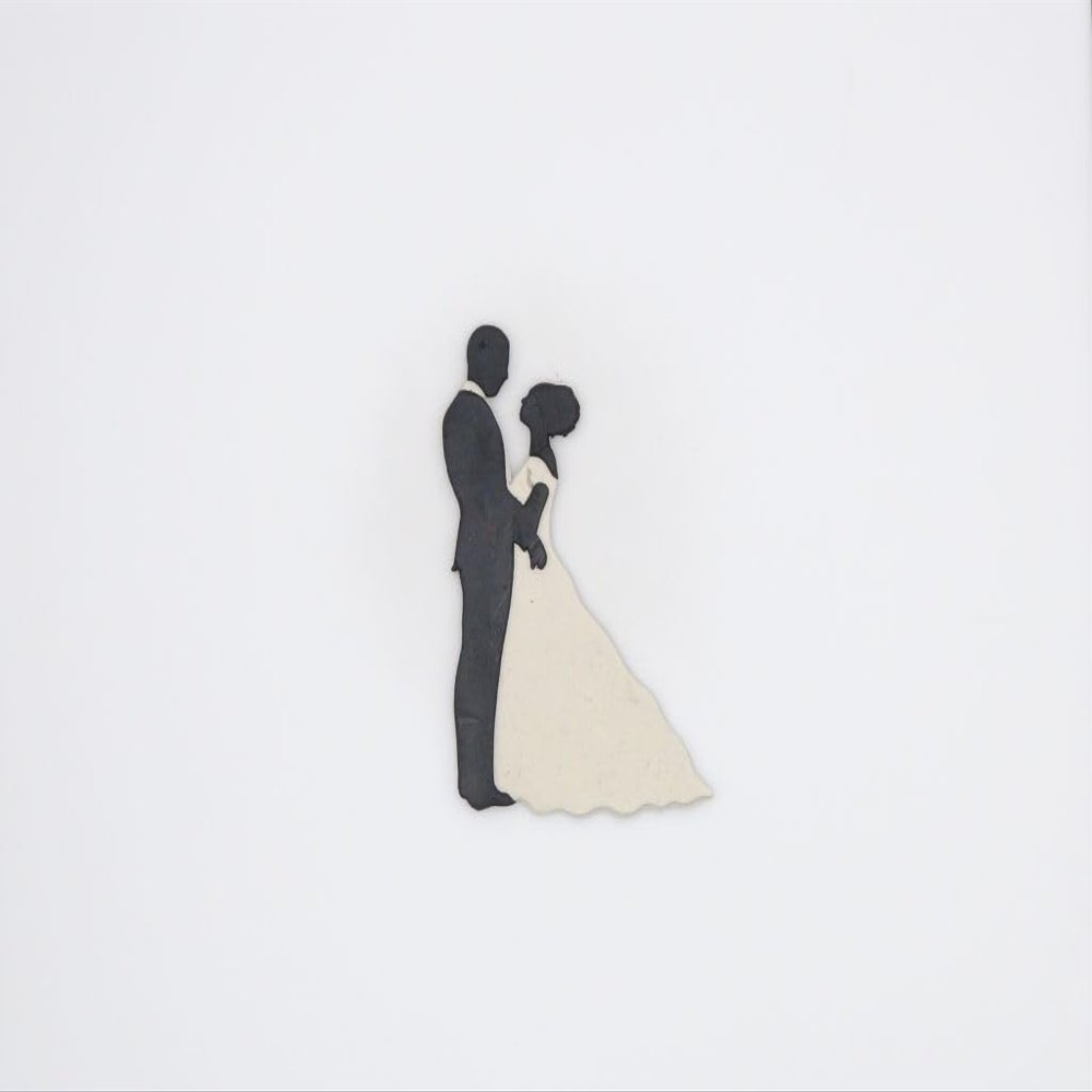 Bride and Groom 266-H898 Cookie Cutter Set