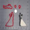 Bride and Groom 266-H898 Cookie Cutter Set view 2