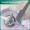 AYNEFY Silicone Spatula,36cm/14.2in Universal Dual Head Blender Scraper Long Handle Jar Food Scraper Stirring Mixing Scraper for Juicer Blender Food Processor Container view 4