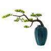 Artificial Trees Creative Bonsai Tree in Pots Artificial Plant Decoration Artificial Bonsai Tree Faux Potted Pine Plants for Office/Home Simulated Pine view 1