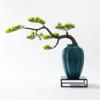Artificial Trees Creative Bonsai Tree in Pots Artificial Plant Decoration Artificial Bonsai Tree Faux Potted Pine Plants for Office/Home Simulated Pine view 4