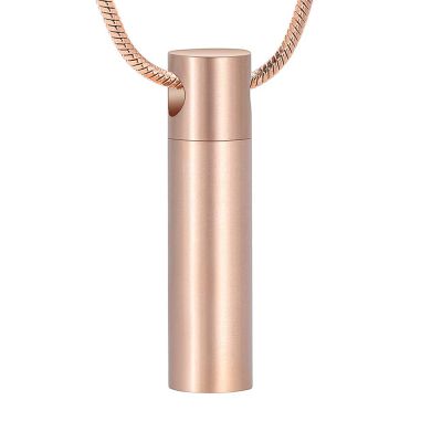 BIAIHQIE Cylinder Cremation Urn Necklace For Ashes, Cremation Jewelry Memorial Keepsake Jewelry Ashes Necklace For Ashes,4