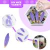 HEISENLIN Purple Dried Water-Lily Flower Petals for Resin Crafts, 42PCS Natural Real Pressed Dry Water-Lily Flowers for Resin DIY Jewellery Ornament Crafts Candle Making Phone Case Home Decor view 4