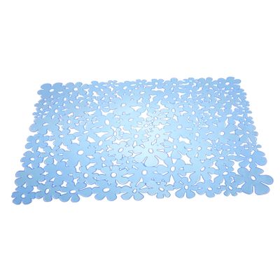 SOESFOUFU PVC Sink Dish Drying Mat Non-Slip Kitchen Sink Protector Pad Durable Draining Mat for Dishes Cups Plates for Home Restaurant Use