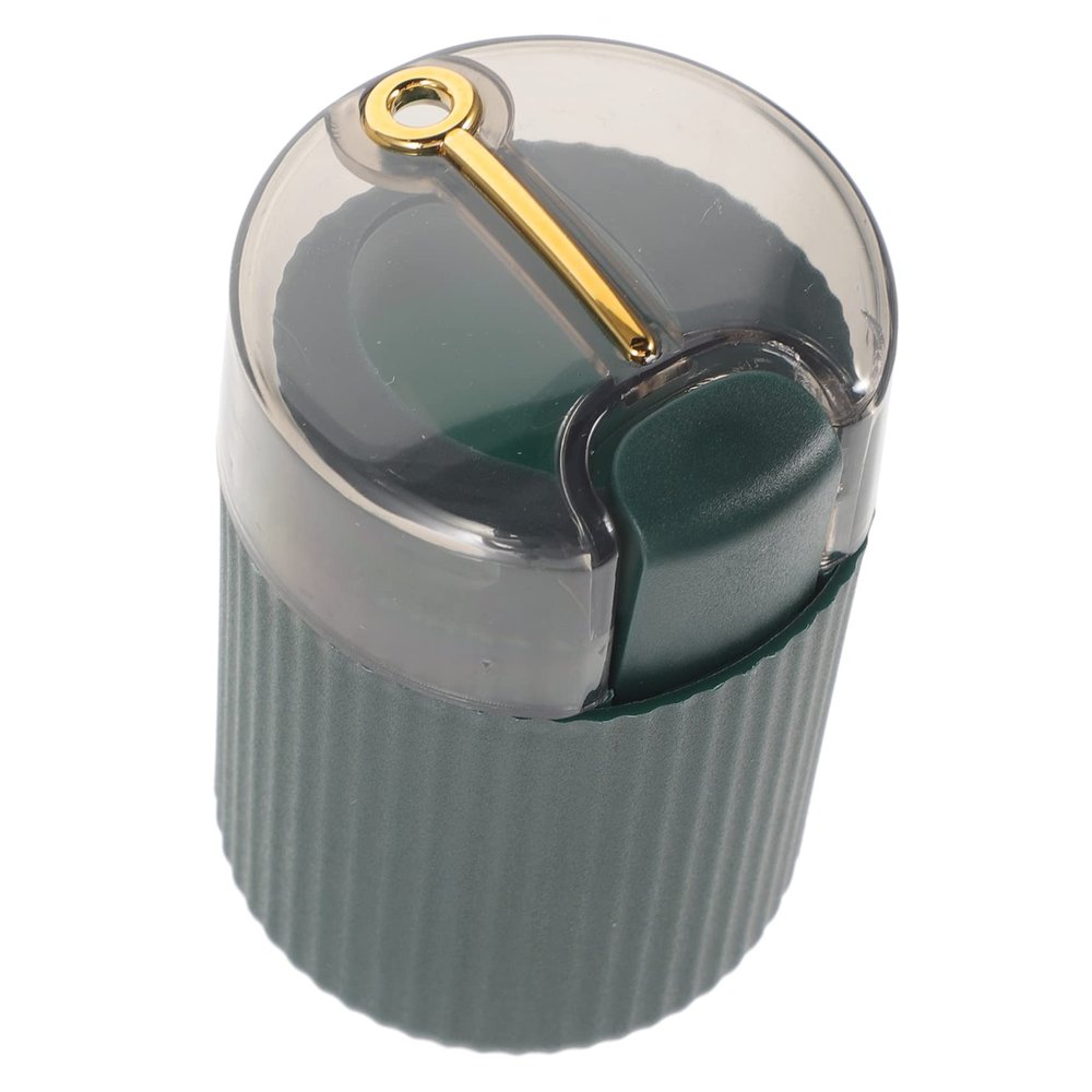 KOMBIUDA Household Toothpick Container Push Type Toothpick Dispensers Portable Case for Travel
