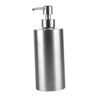 1pc Stainless Steel Lotion Bottles Lotion Storage Bottle Stainless Steel Soap Dispenser Hand Bottle Empty Squeeze Bottles