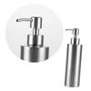 1pc Stainless Steel Lotion Bottles Lotion Storage Bottle Stainless Steel Soap Dispenser Hand Bottle Empty Squeeze Bottles view 4
