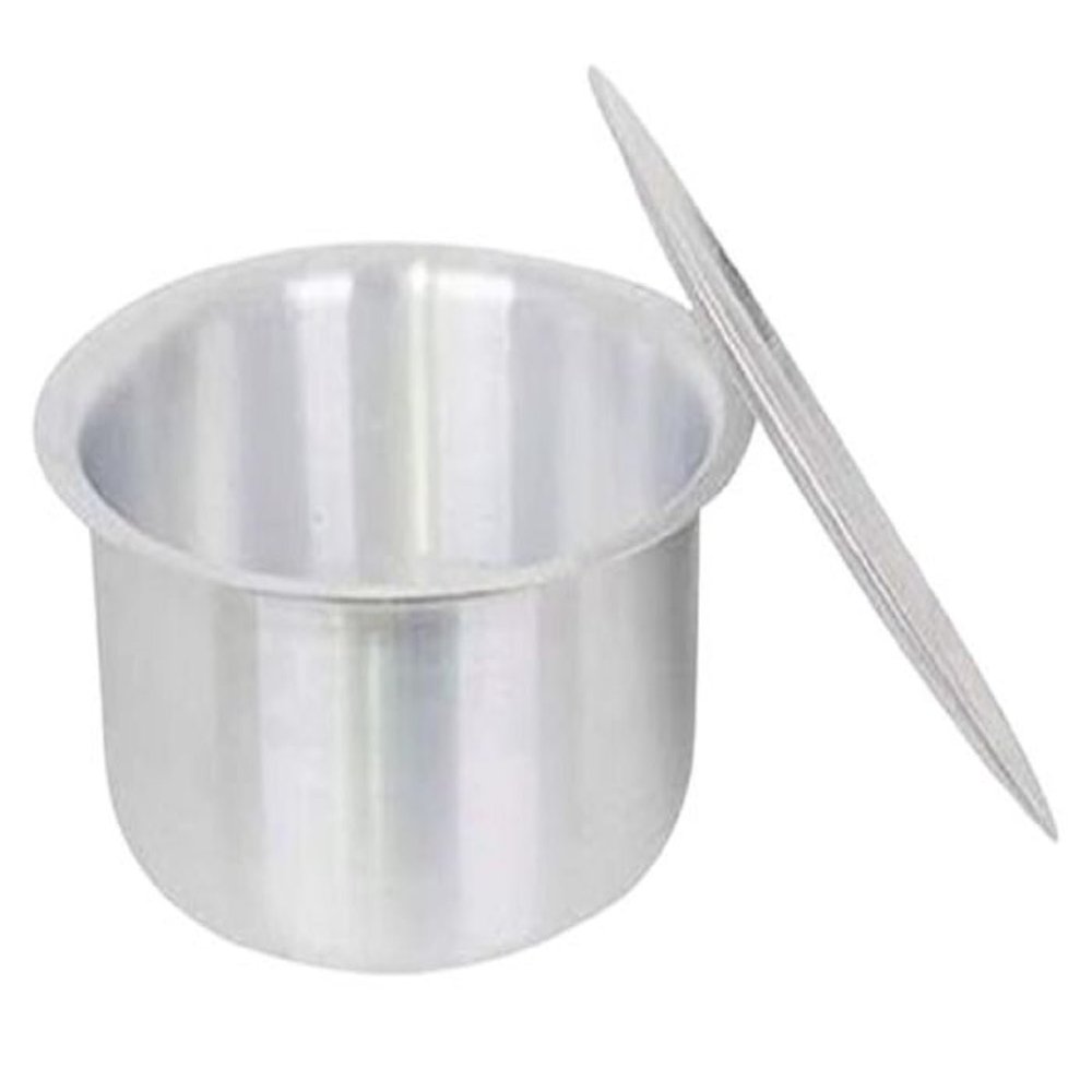 USA Deals 365 Traditional Patila-Bhaguna aluminium cookware Pot Patila Combo Set of 5 in Pure and Decorative Kitchenware, Indian Cooking Utensils (1,2,3,4 & 5 litres)