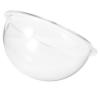 Angoily Food Dome Cover Transparent Glass Smoke Infuser Lid for Bbq Picnics and Parties Kitchen Accessory for Protecting Food from Dirt and Dust view 2