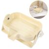 Alipis Modern Pp Soap Dish Self-draining Design for Bathroom Kitchen Soap Storage Holder view 3