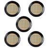 J-kitchens Buckwheat Pot, Zaru Soba, Set of 5, 10.2 inches (26 cm), Wavy Buckwheat Plate, Black Yuzu Tenmu, Shatter-Resistant, Resin, 10.3 x 0.8 inches (26.1 x 2.1 cm), Made in Japan view 1